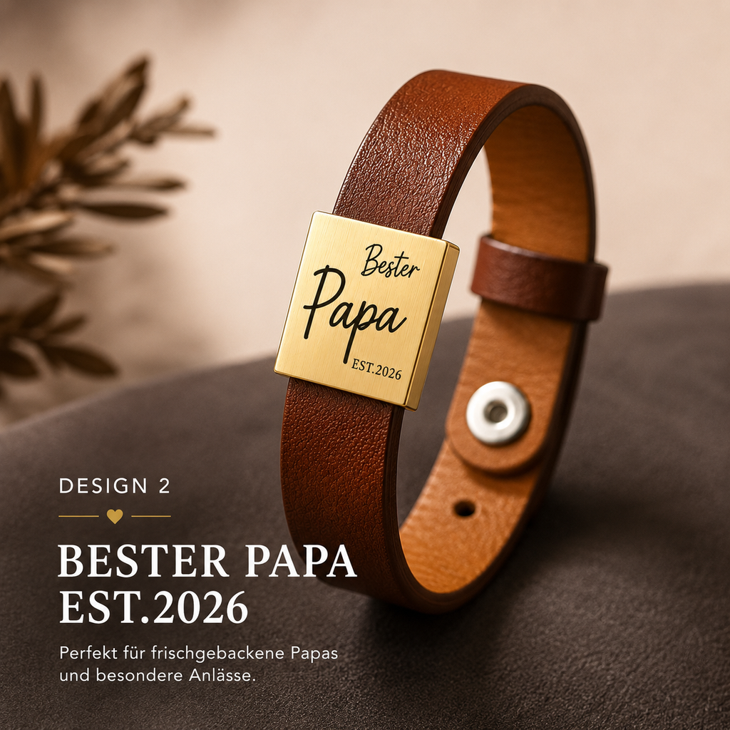 BesterPapa-Armband fuer Papa- Bester Papa Design