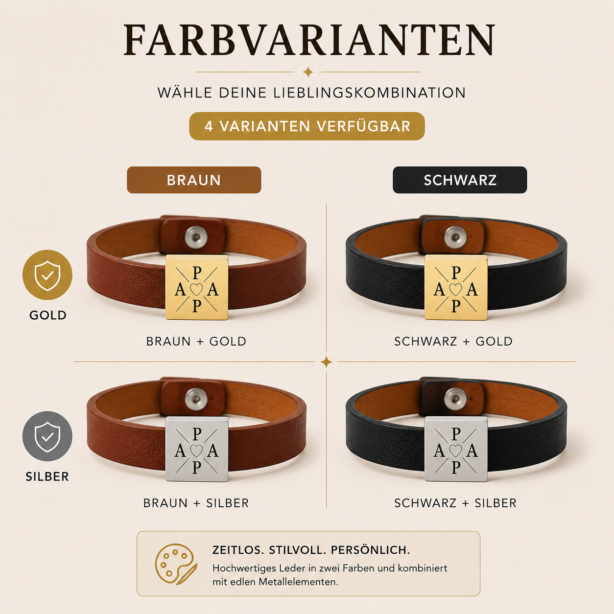 Varianten_Armband fuer Papa