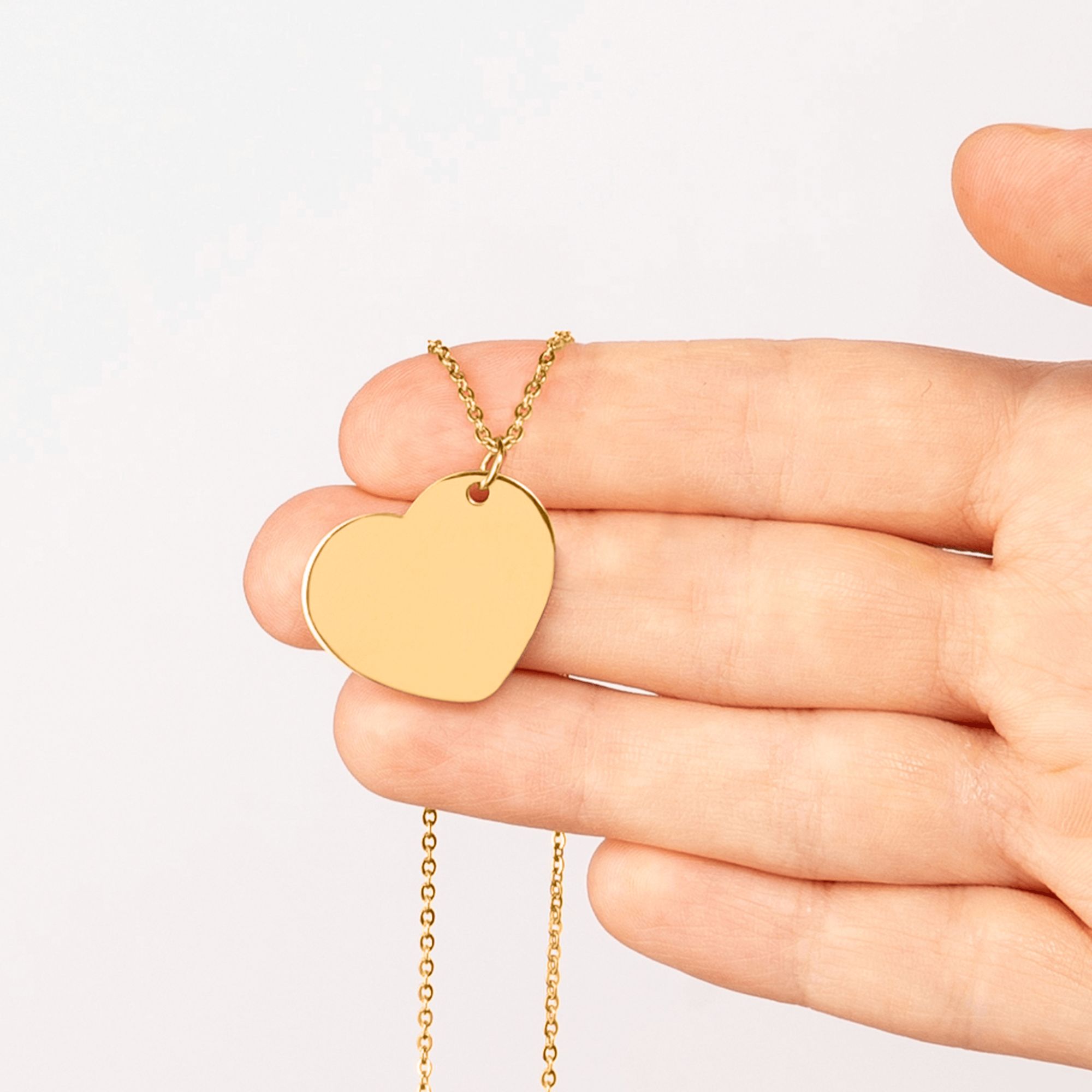 Herzkette für Damen – Elegante Halskette in Gold, Silber oder Roségold