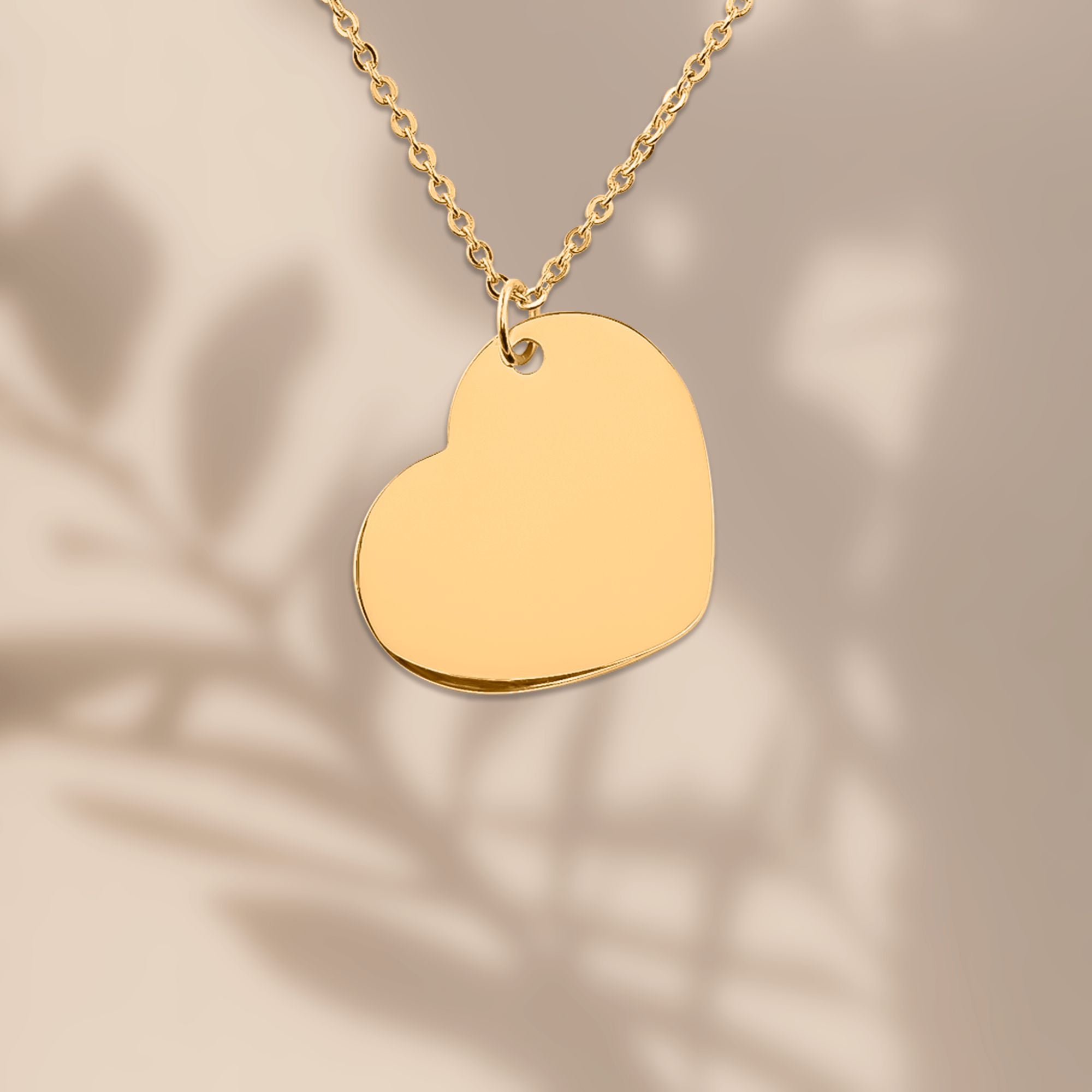 Herzkette für Damen – Elegante Halskette in Gold, Silber oder Roségold